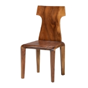 bali & pari Larissa Suar Wood Dining Chair